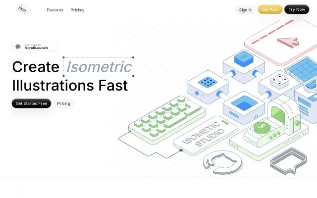 Isometric Studio preview