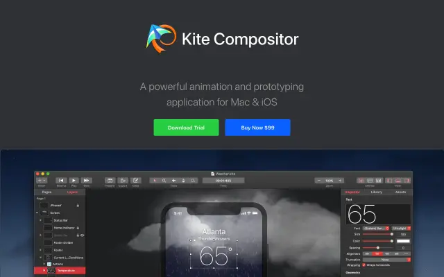 Kite Compositor preview