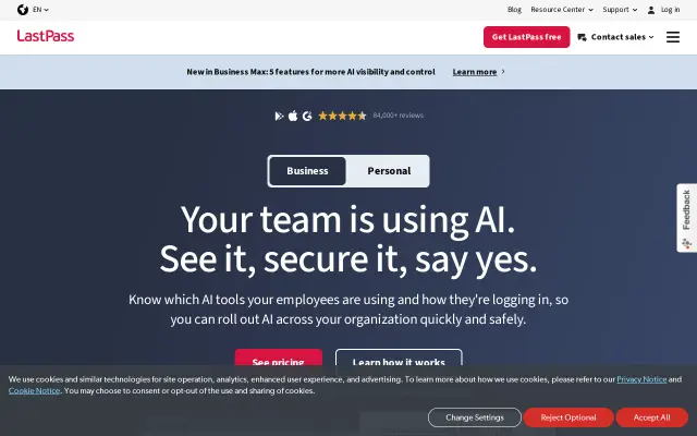 LastPass preview