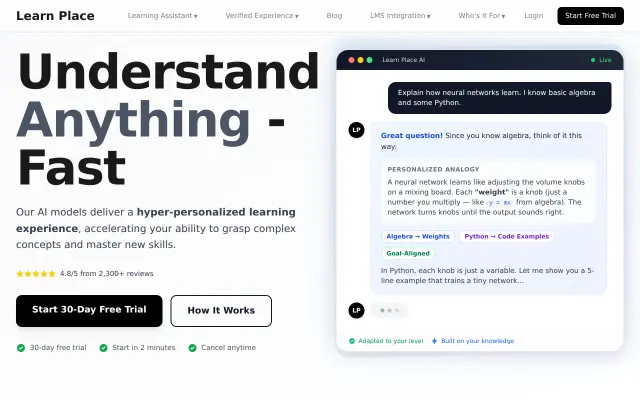 Learn Place preview