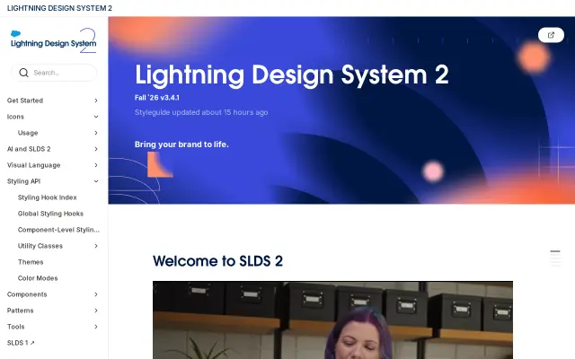 Lightning Design System preview