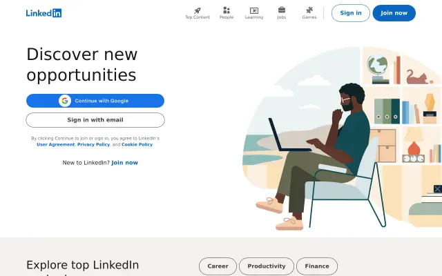 LinkedIn preview