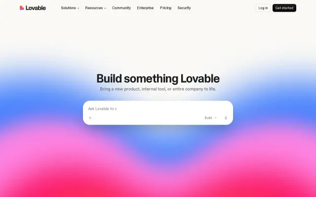 Lovable preview