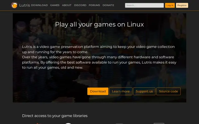 Lutris preview