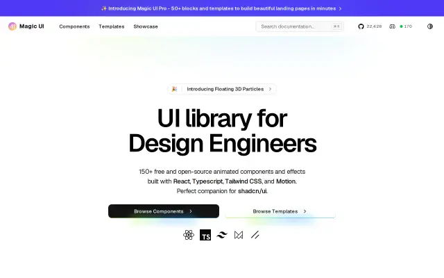 Magic UI preview