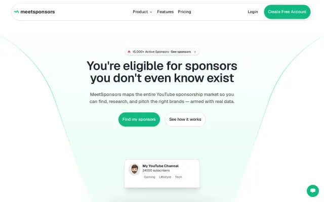 MeetSponsors preview