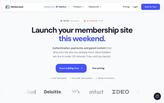 Memberstack preview