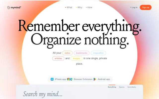 mymind preview