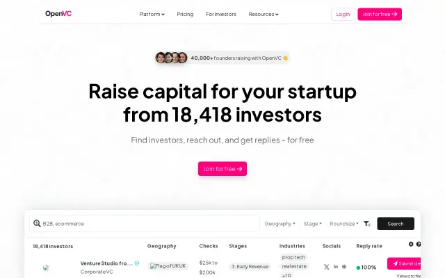 OpenVC preview