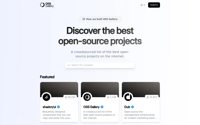 OSS Gallery preview