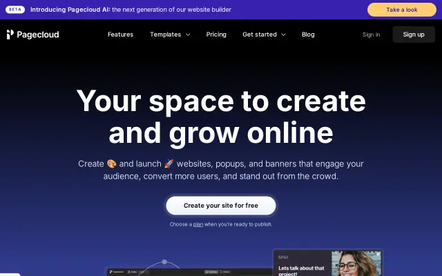 PageCloud preview