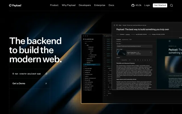 Payload preview