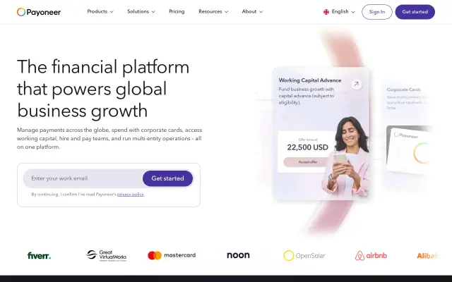 Payoneer preview