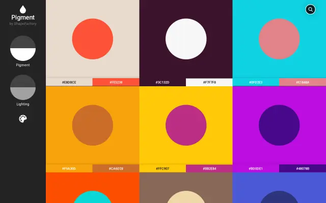 Pigment preview