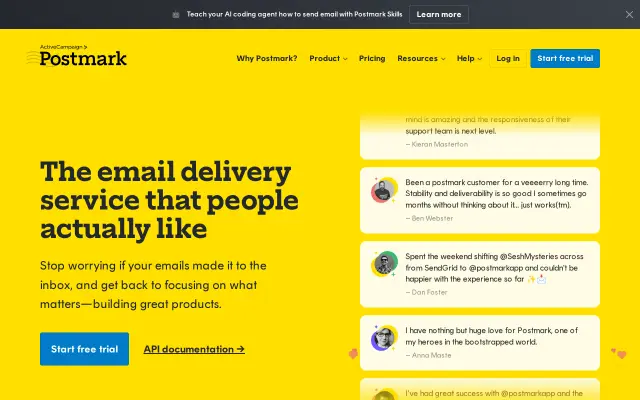 Postmark preview