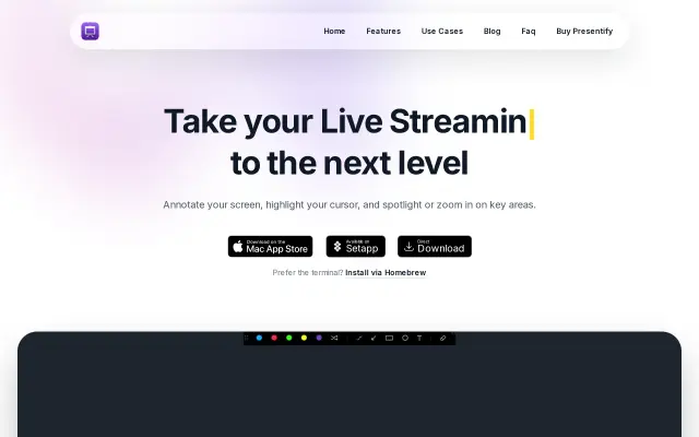Presentify preview