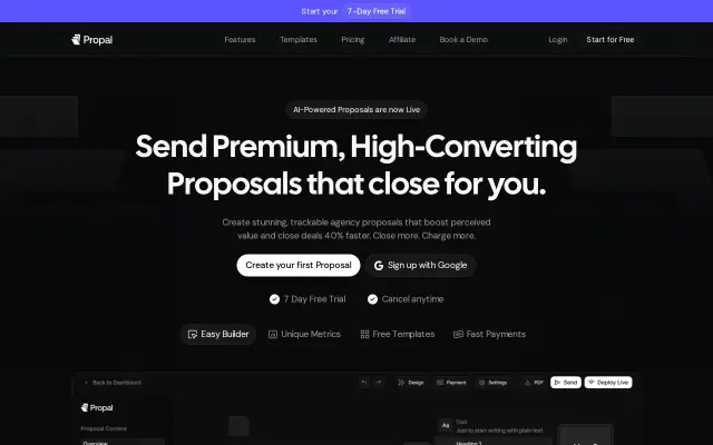 Propal preview