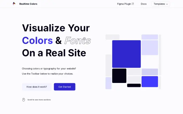 Realtime Colors preview