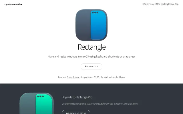 Rectangle preview