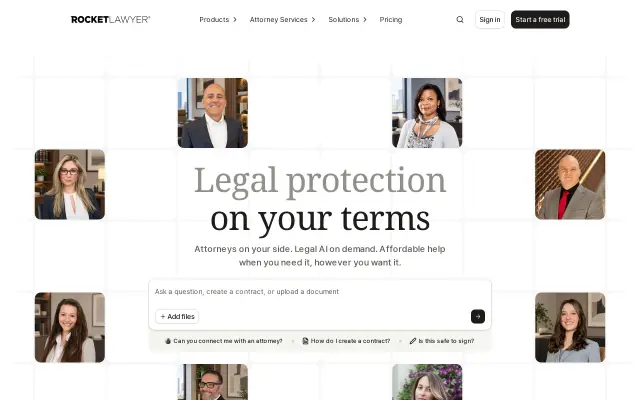 Rocket Lawyer preview