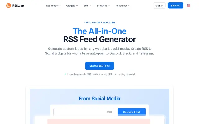 RSS.APP preview
