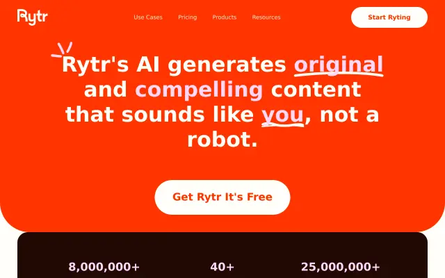 Rytr preview