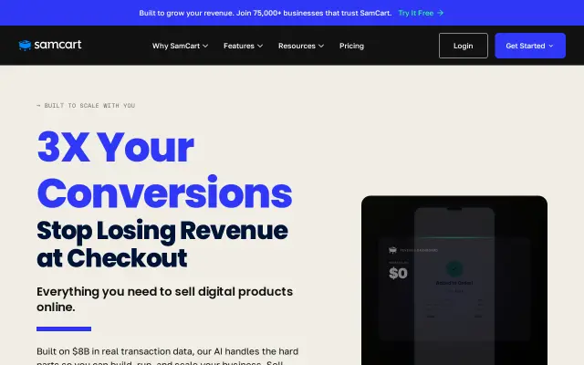 SamCart preview
