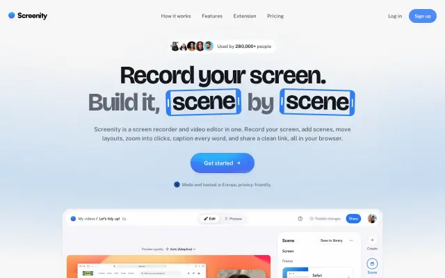 Screenity preview