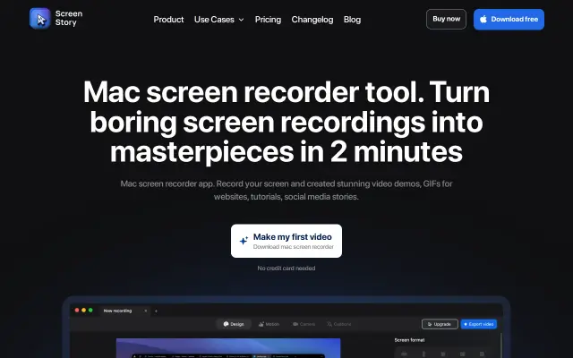 ScreenStory preview