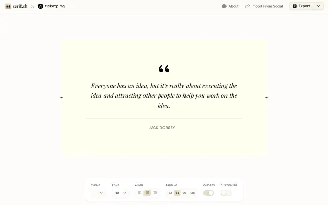 serif.sh preview