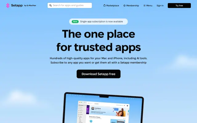Setapp preview