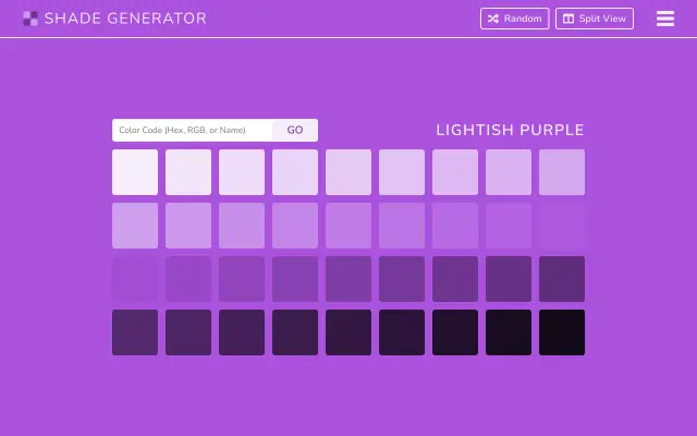 Shade Generator preview
