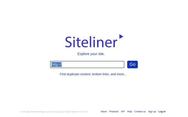 Siteliner preview
