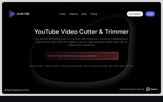 SliceTube preview