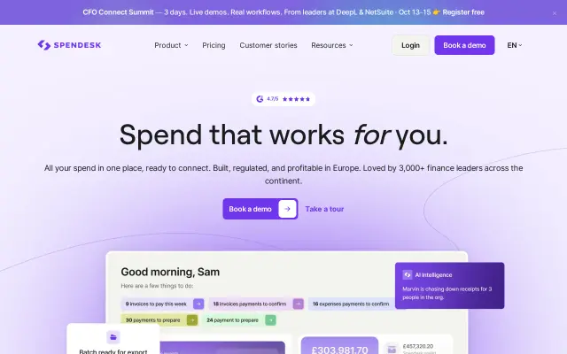 Spendesk preview