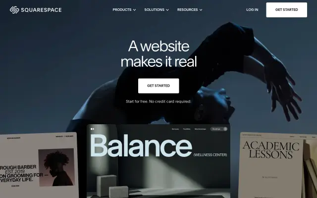 Squarespace preview