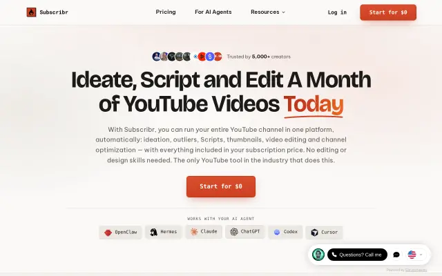 Subscribr preview