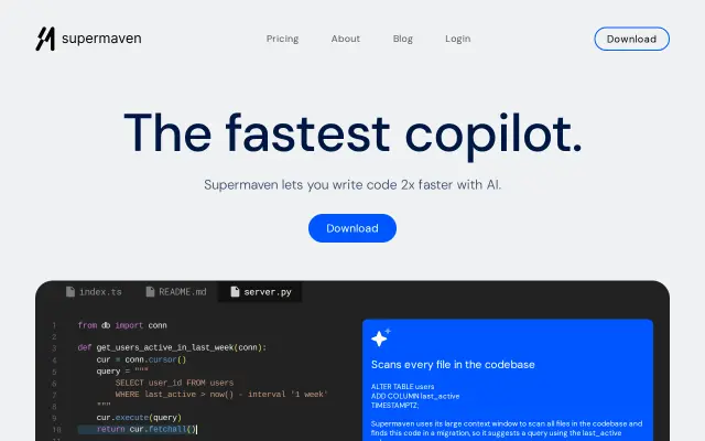 Supermaven preview