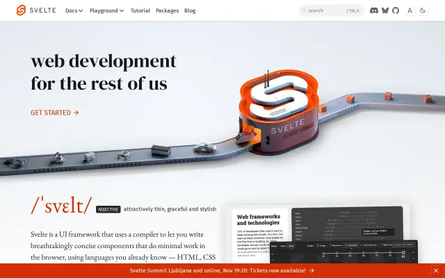 Svelte preview