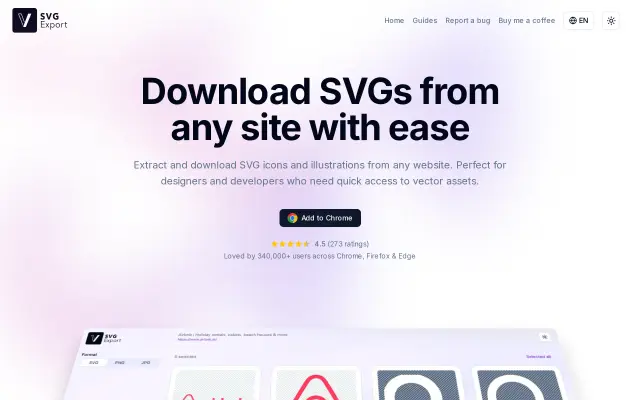 SVG Export preview