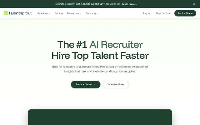 TalentSprout preview