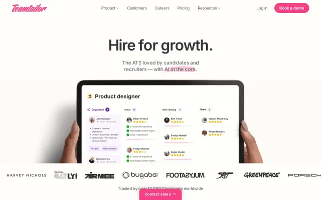 Teamtailor preview