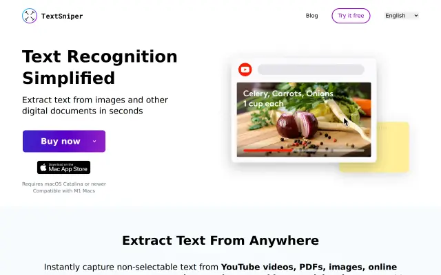 TextSniper preview
