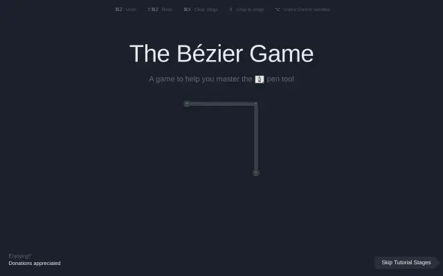 The Bézier Game preview