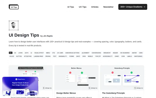 UI Design Tips preview