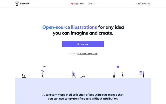 unDraw preview