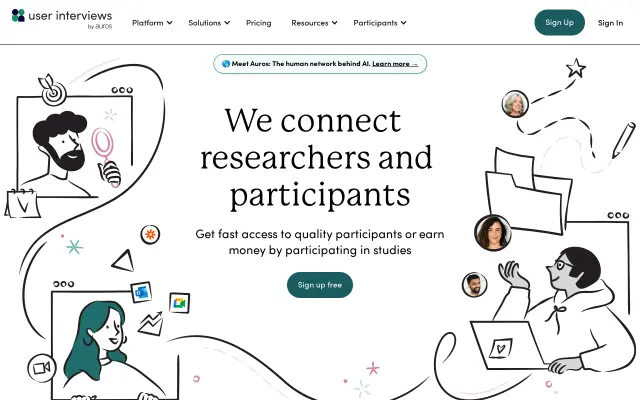 User Interviews preview