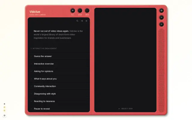 VidClue preview