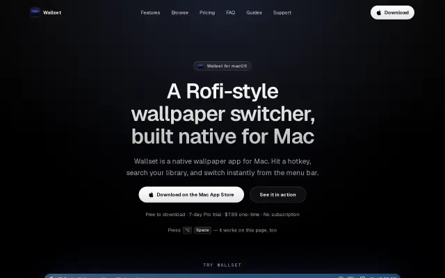 Wallset preview