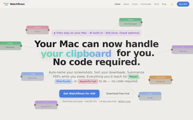 Watchflows preview